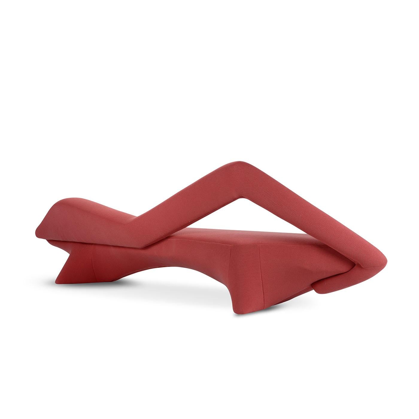 Soft Machine Rotes Sofa von Giovanni Tommaso Garattoni (Italienisch) im Angebot