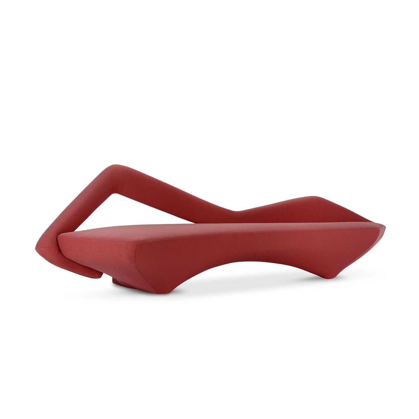 Soft Machine Rotes Sofa von Giovanni Tommaso Garattoni (21. Jahrhundert und zeitgenössisch) im Angebot