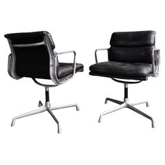 Used Soft pad chair by Charles and Ray Eames for Herman Miller