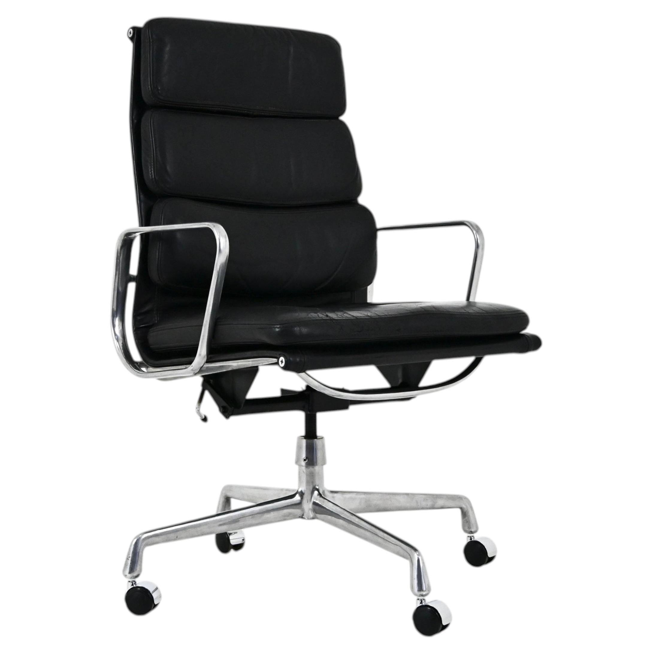Soft Pad Chair by Charles & Ray Eames for ring Mobelfabrikk Norway, 1970s For Sale