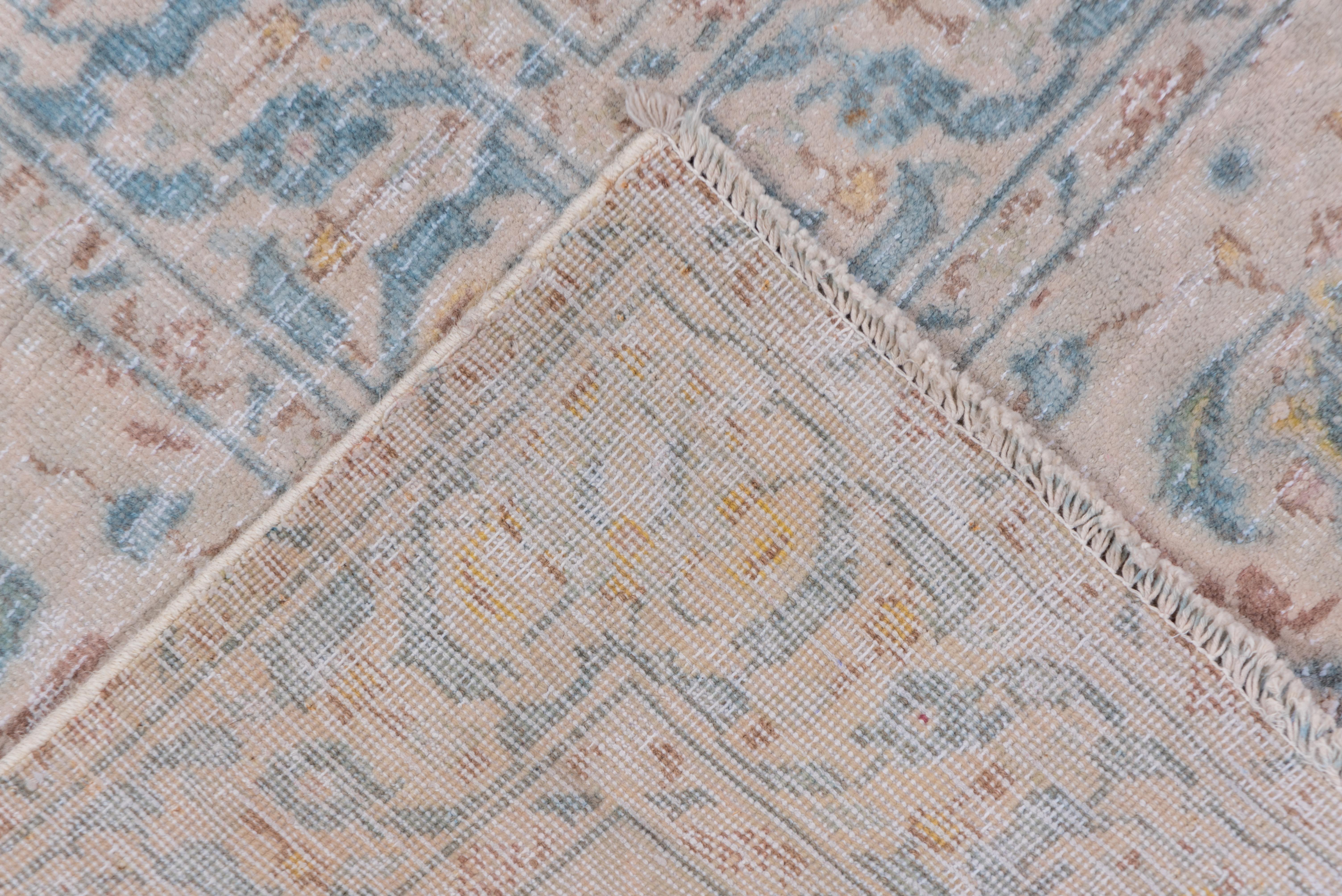 20th Century Soft Palette Antique Tabriz Carpet For Sale