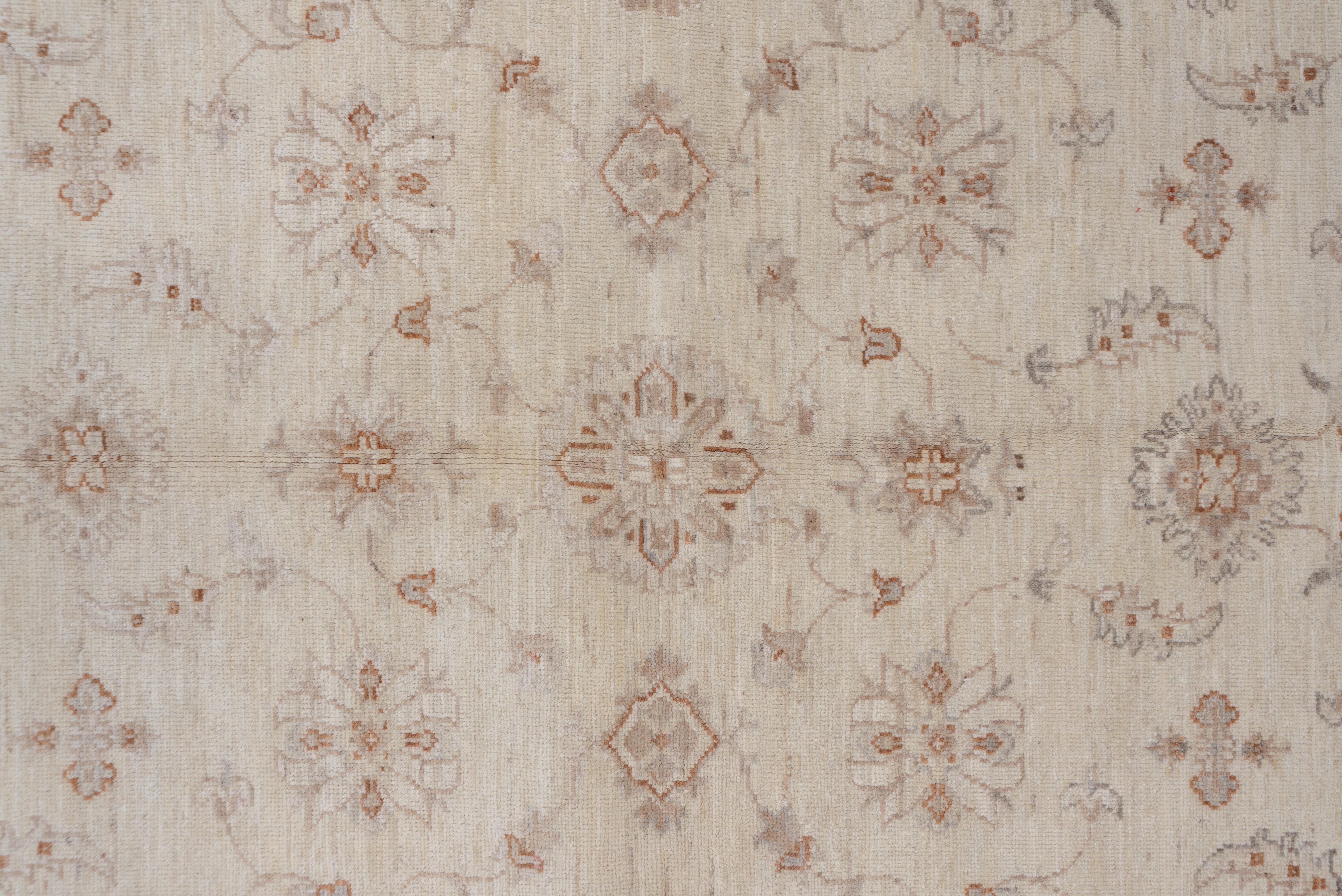 Contemporary Soft Palette Persian Tabriz Carpet For Sale