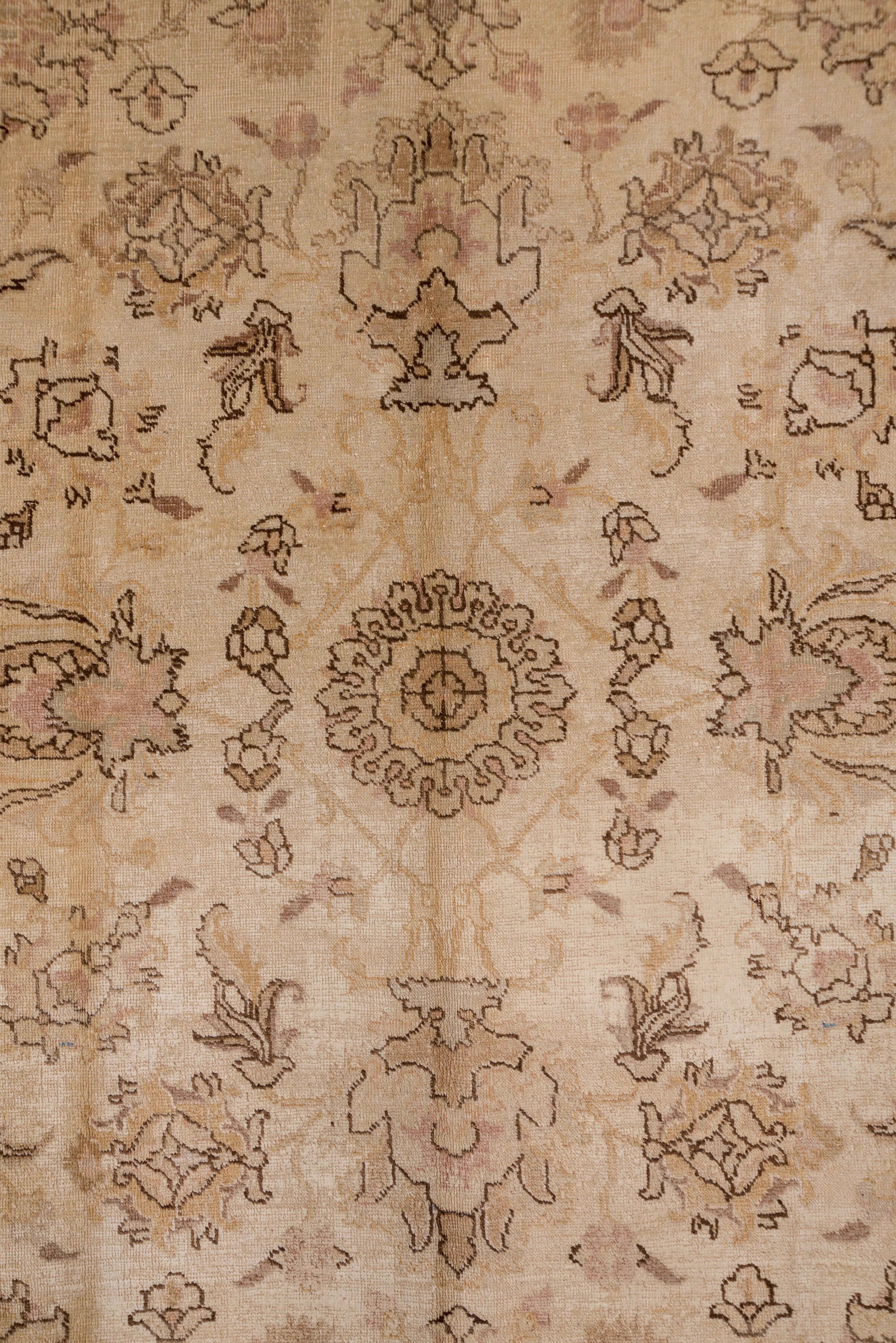 Persian Soft Palette Tabriz Carpet For Sale