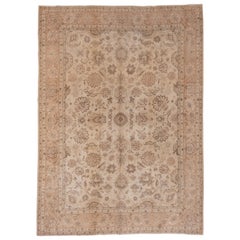 Vintage Soft Palette Tabriz Carpet