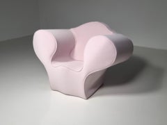 Soft Pink Big Easy Lounge Chair by Ron Arad for Moroso
