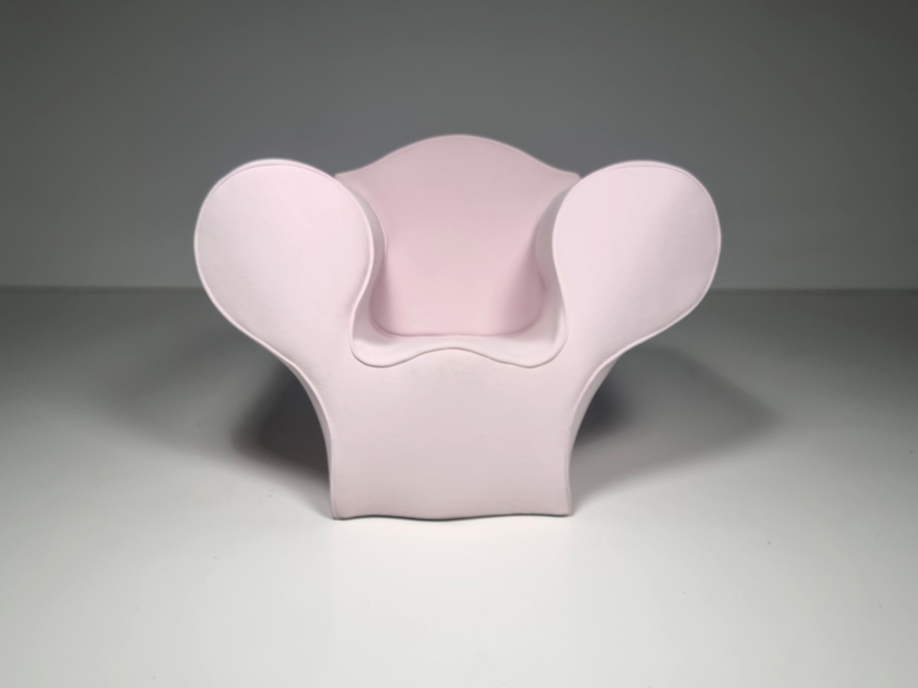 Mid-Century Modern Chaise longue rose tendre de Ron Arad pour Moroso en vente
