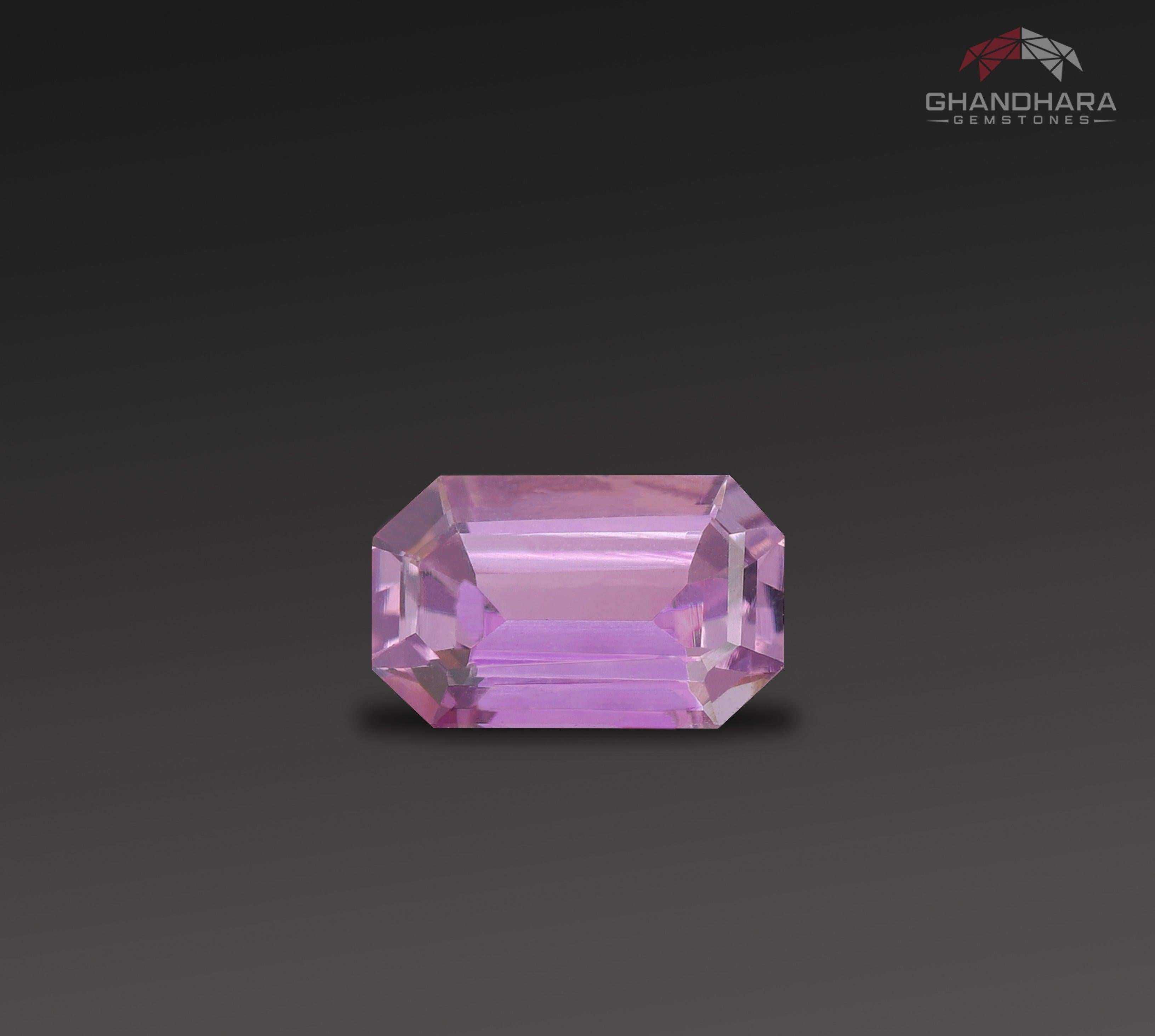 Soft Pink Natural Spinel Gemstone, available for sale at wholesale price, Flawless SI clarity, custom cushion cut, 1.60 carats loose certified spinel from Burma.

Product Information:
GEMSTONE TYPE	Soft Pink Natural Spinel Gemstone
WEIGHT	0.75