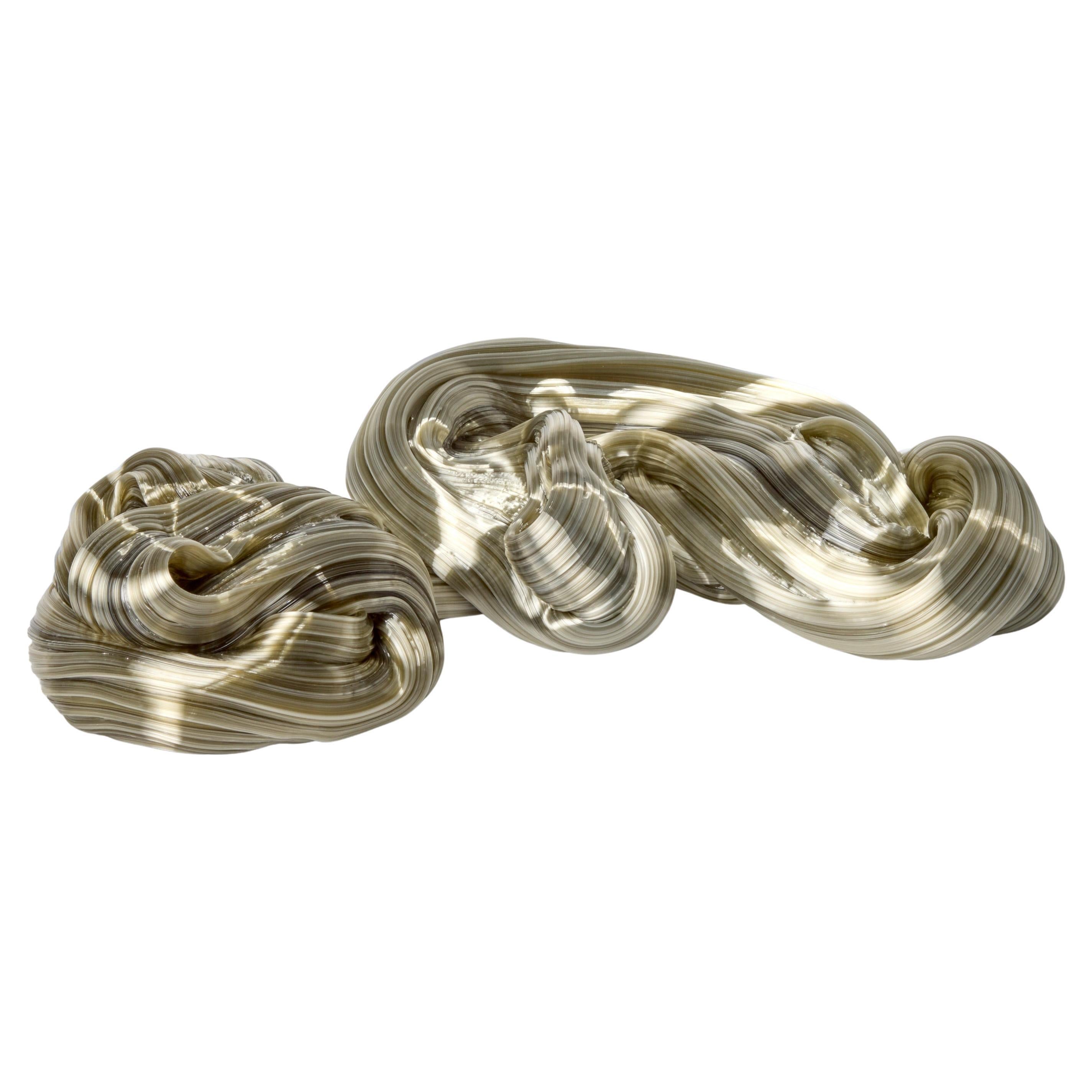 Soft Rock in Oliver III, scultura astratta in vetro di Maria Bang Espersen