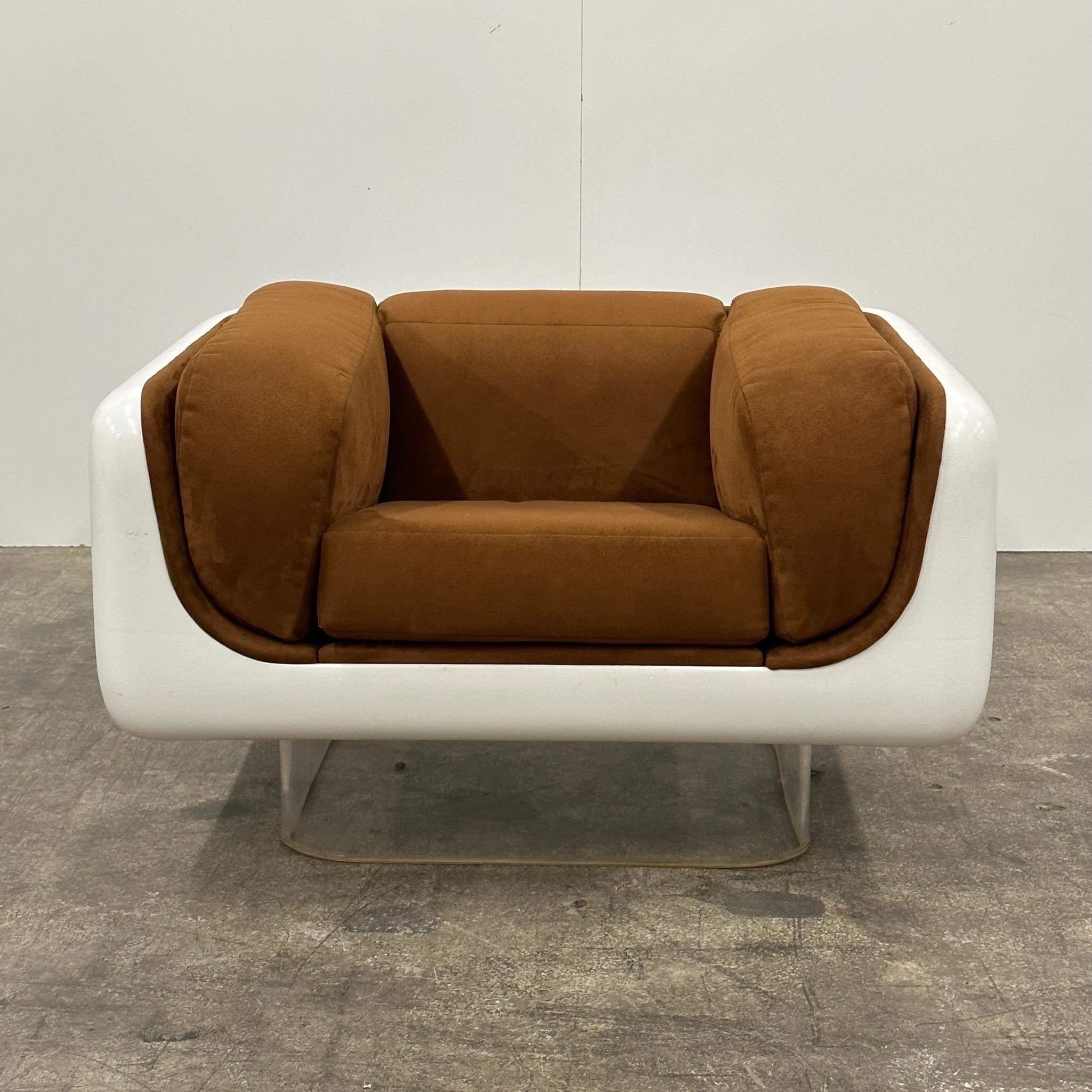 Space Age Soft Seating Lounge Chair by William Andrus for Steelcase For Sale