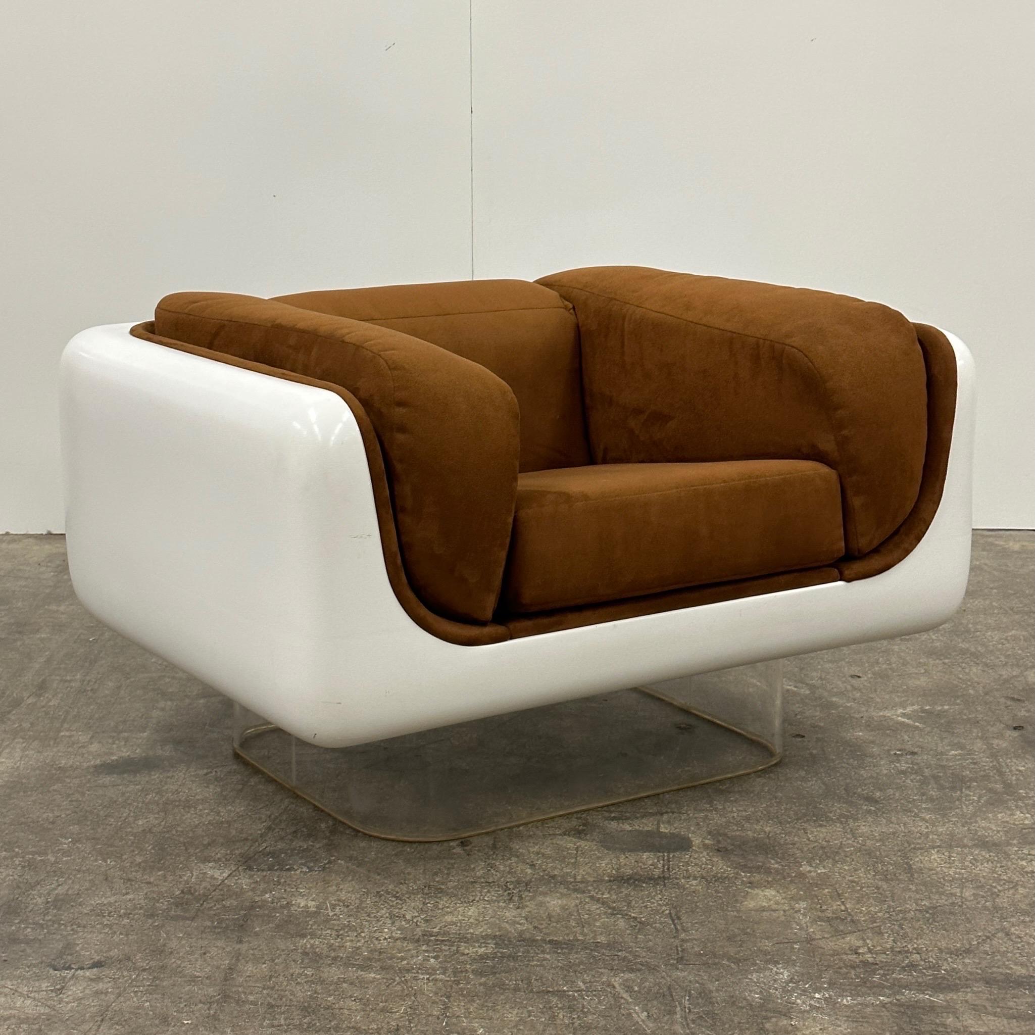 Late 20th Century Soft Seating Lounge Chair by William Andrus for Steelcase For Sale