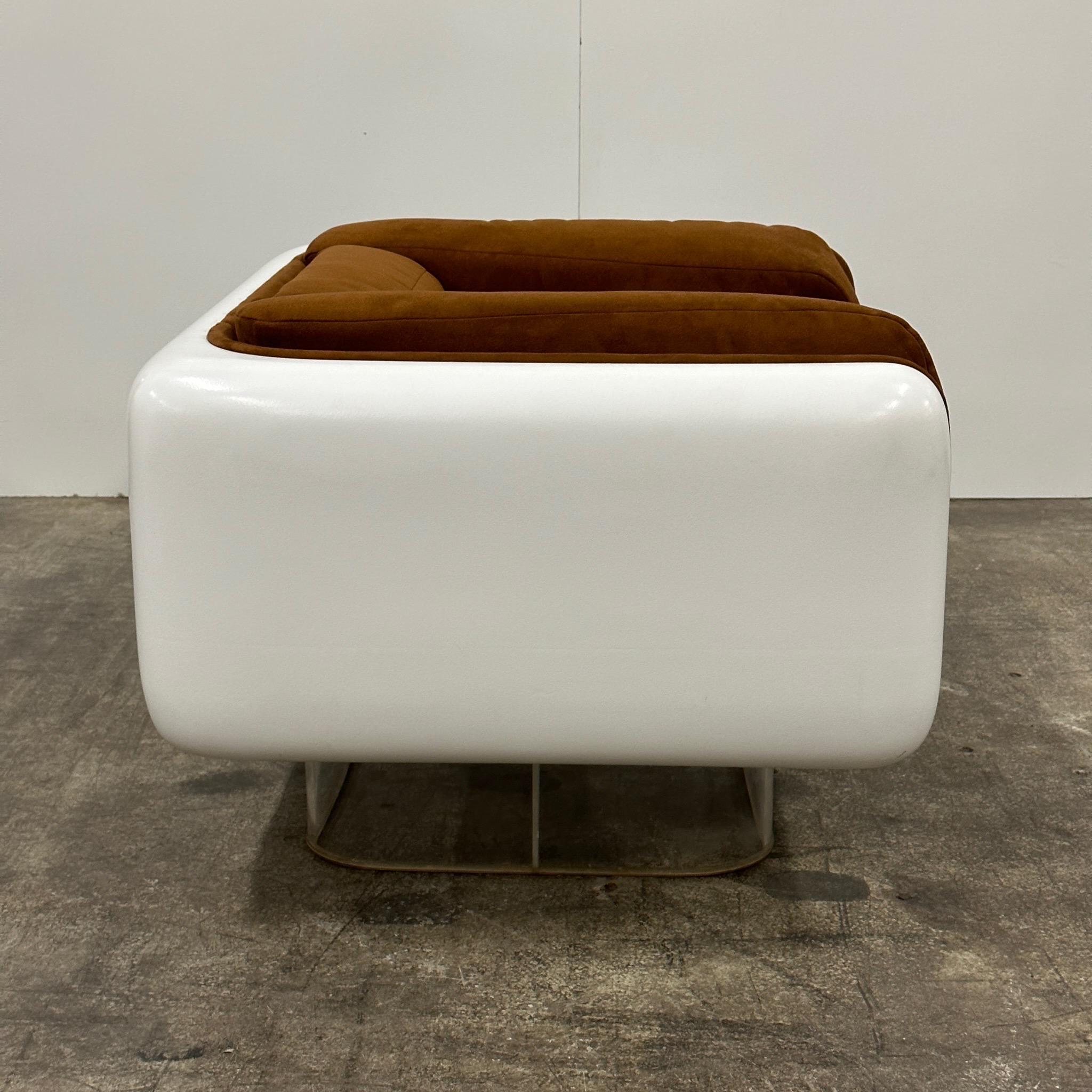 Late 20th Century Soft Seating Lounge Chair by William Andrus for Steelcase For Sale