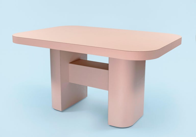 Soft Serve Modern Pink Dining Table For At 1stdibs Soft Serve Modern Pink Dining Table, Pink Dining Table