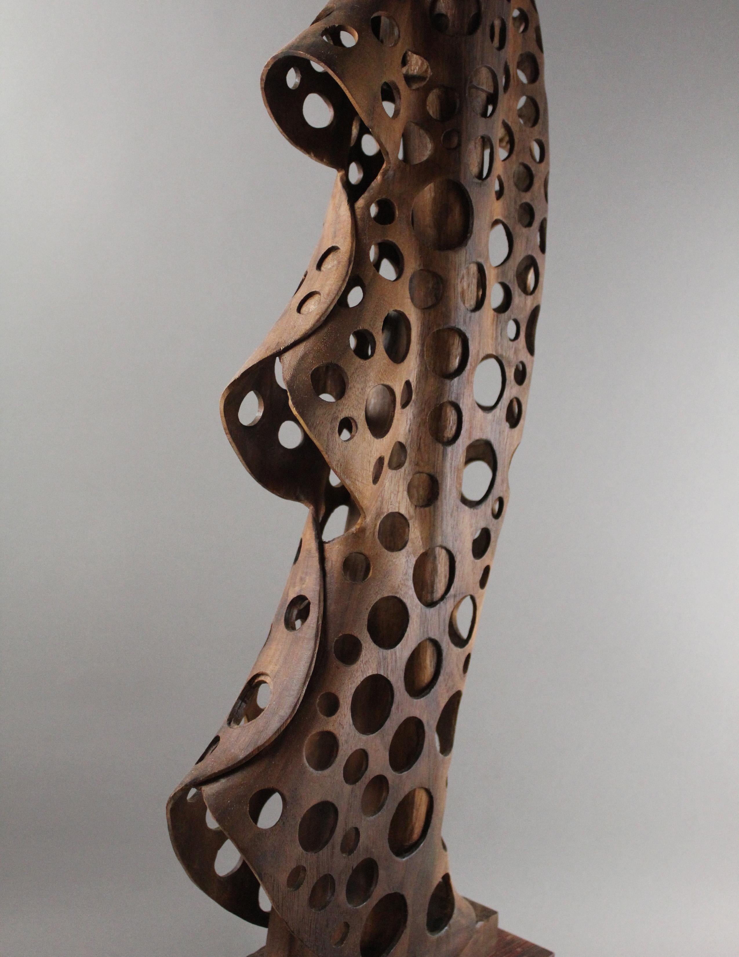 Chaque pièce étonnante est sculptée à la main jusqu'aux limites de la capacité du bois en combinant connaissances techniques et talent artistique. En sculptant plusieurs couches, les mains expertes de Nairi Safaryan atteignent des niveaux de