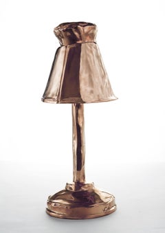 Abat-jour de table doux 02:: Céramique blanche