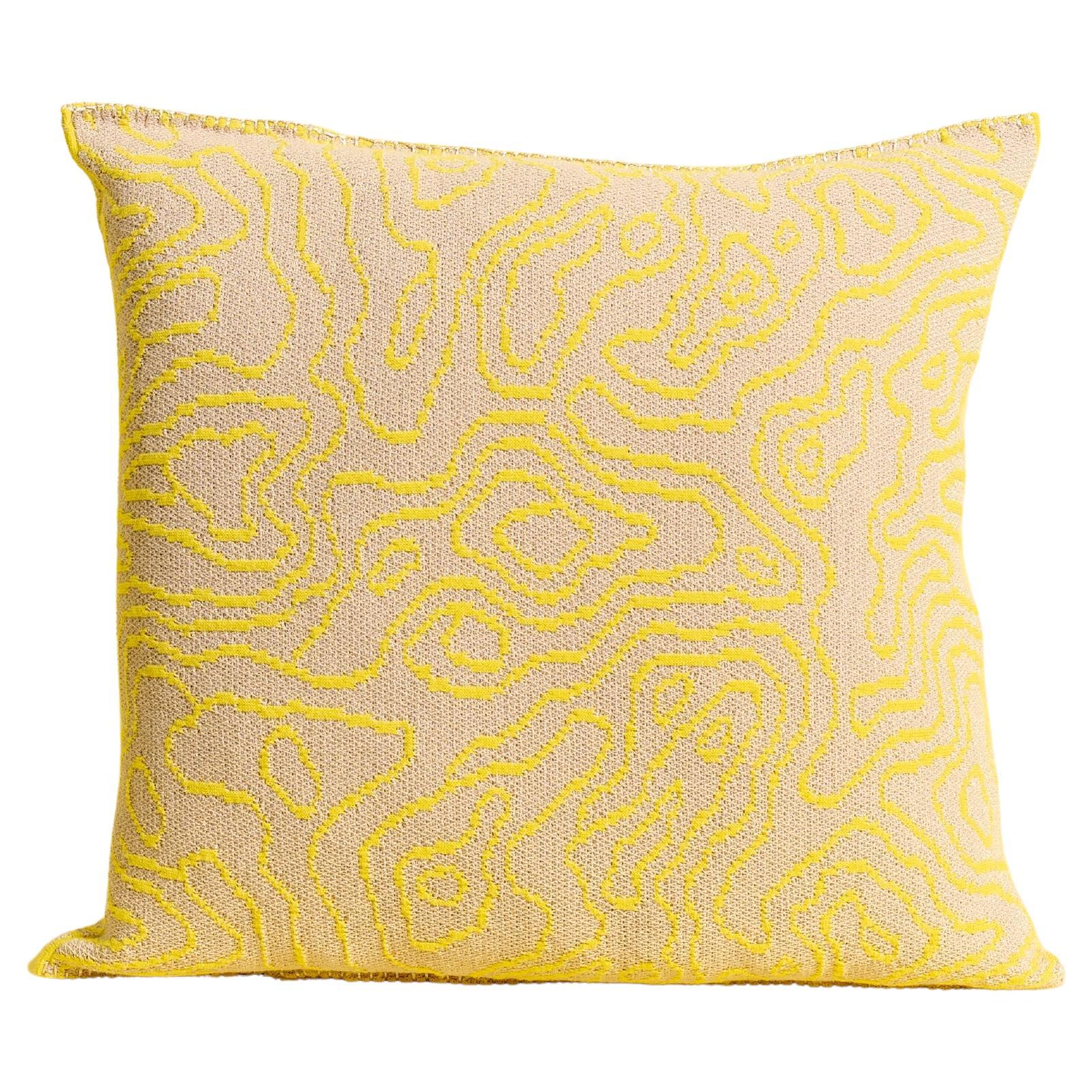 Soft Viscose Pillowcase in Yellow For Sale