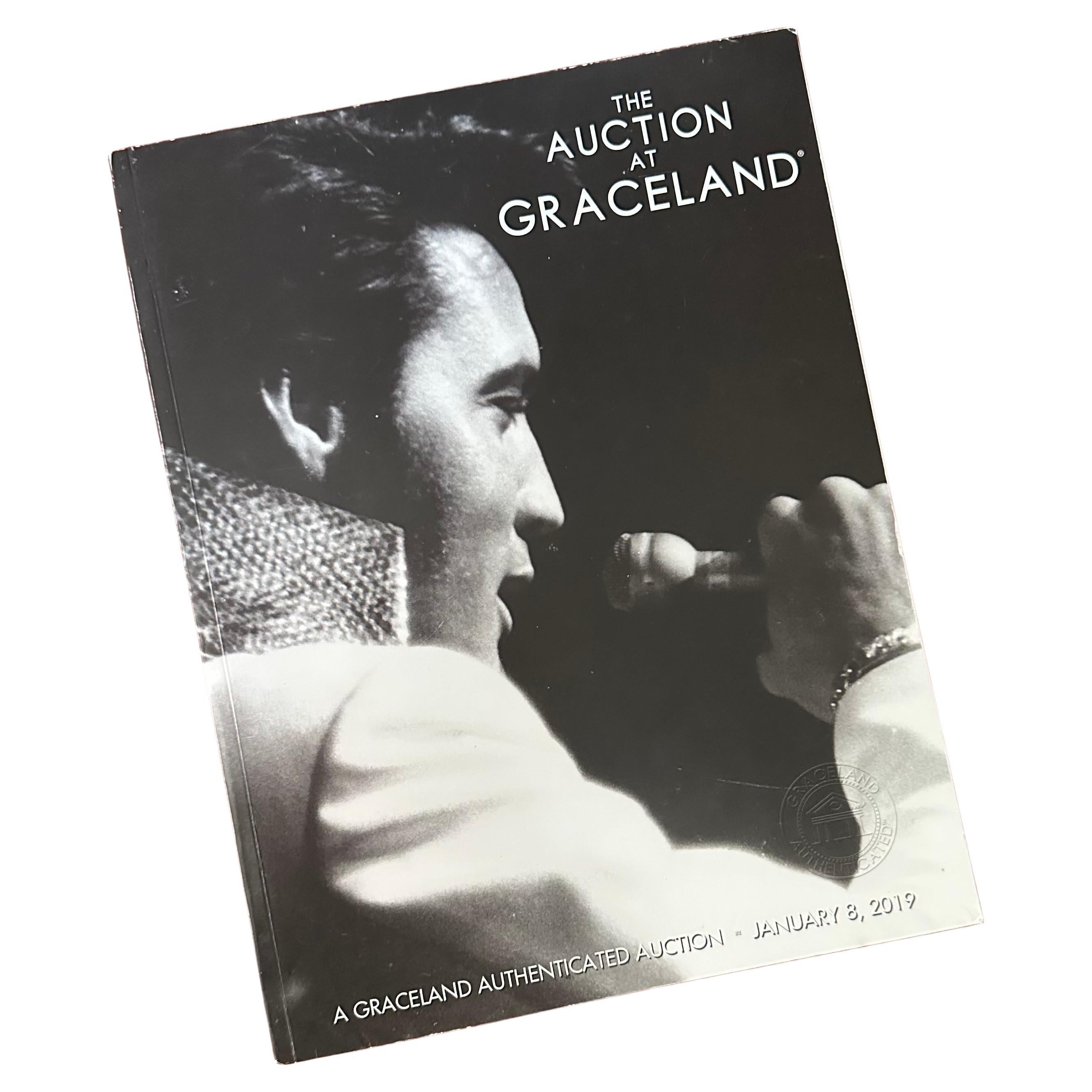 Softbound Program "The Auction at Graceland" Elvis Presley 2018