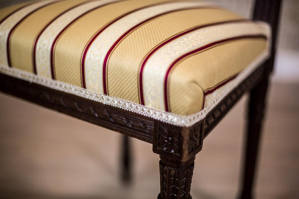 Softly Upholstered Chairs in the Louis XVI Type, circa Early 20th Century 1