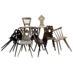 Softwood Chairs, 19th Century