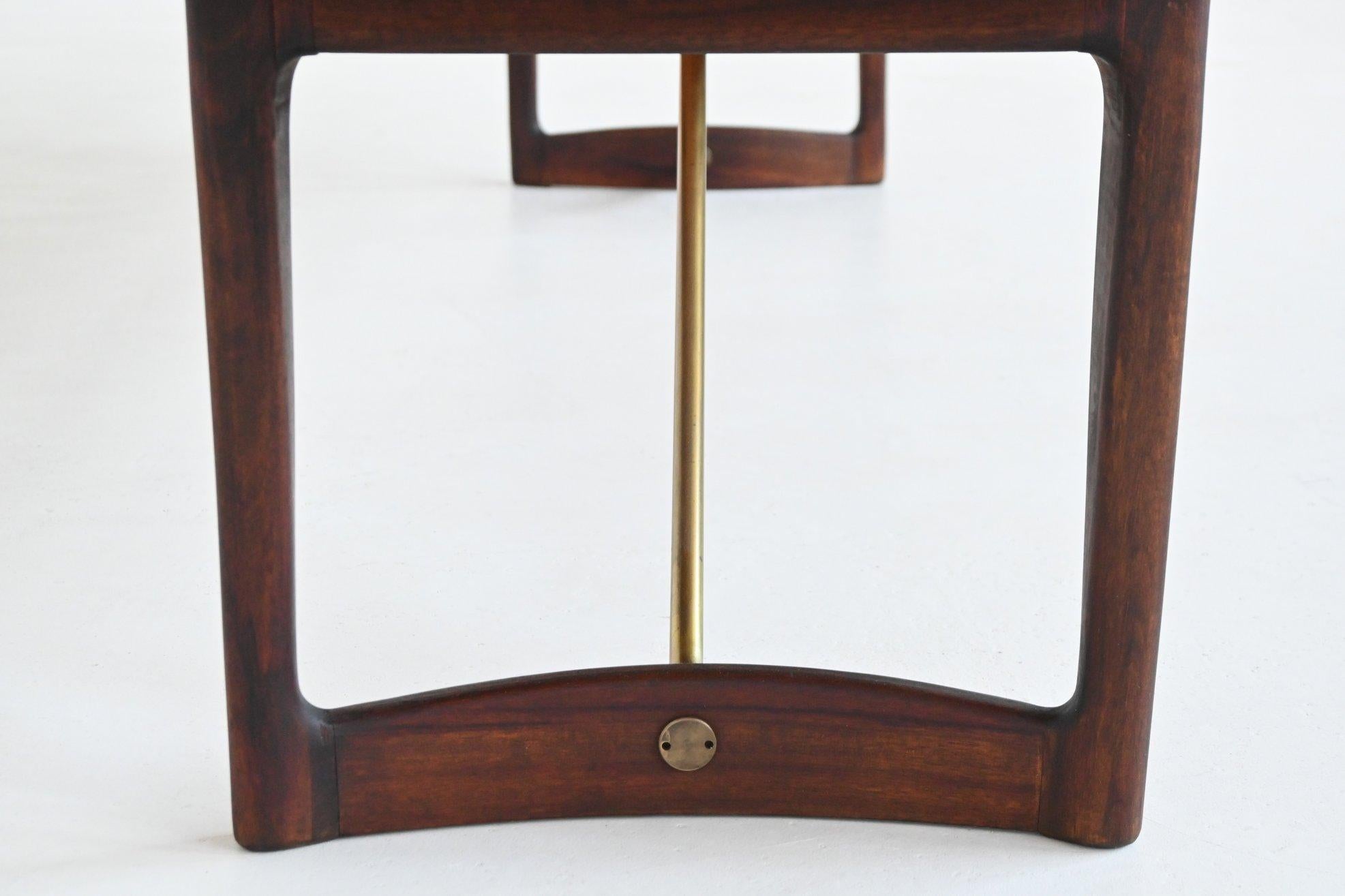 Credenza a gambe incrociate Sofus Jorgensen in palissandro Nyrup Danimarca 1960 in vendita 7