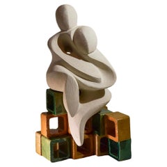 Sculpture polychrome Sogno