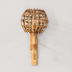 Sognot Bamboo Wall Light France 1950s