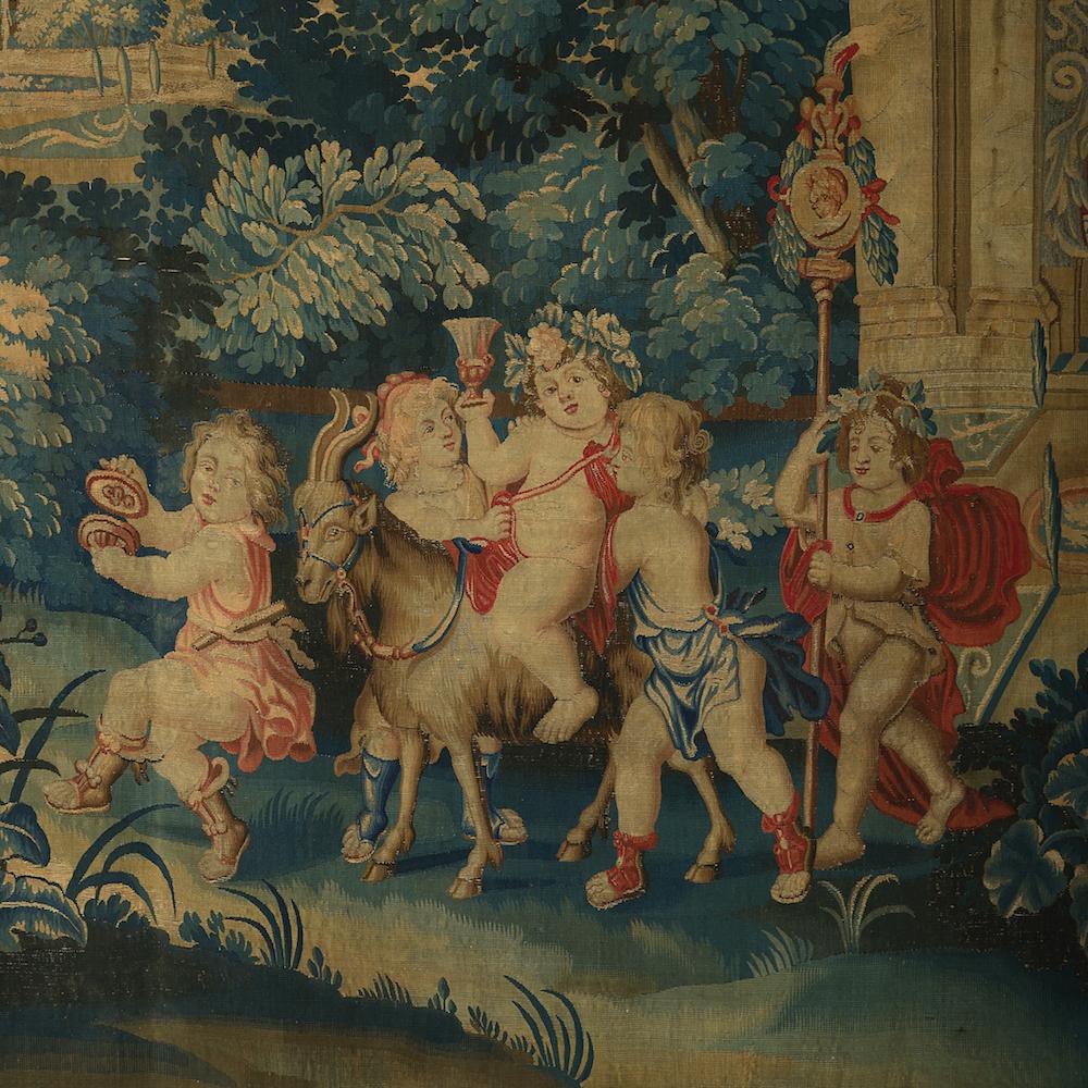 Early 18th Century Soho Bacchanalian Tapestry