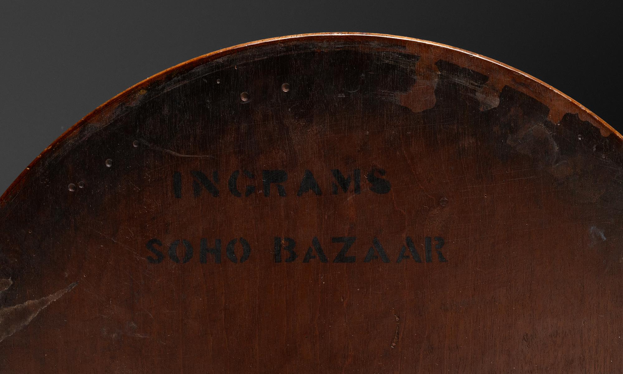 Soho Bazaar Wine Table, England circa 1840 In Good Condition In Culver City, CA