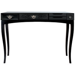 Soho Console Table in Black