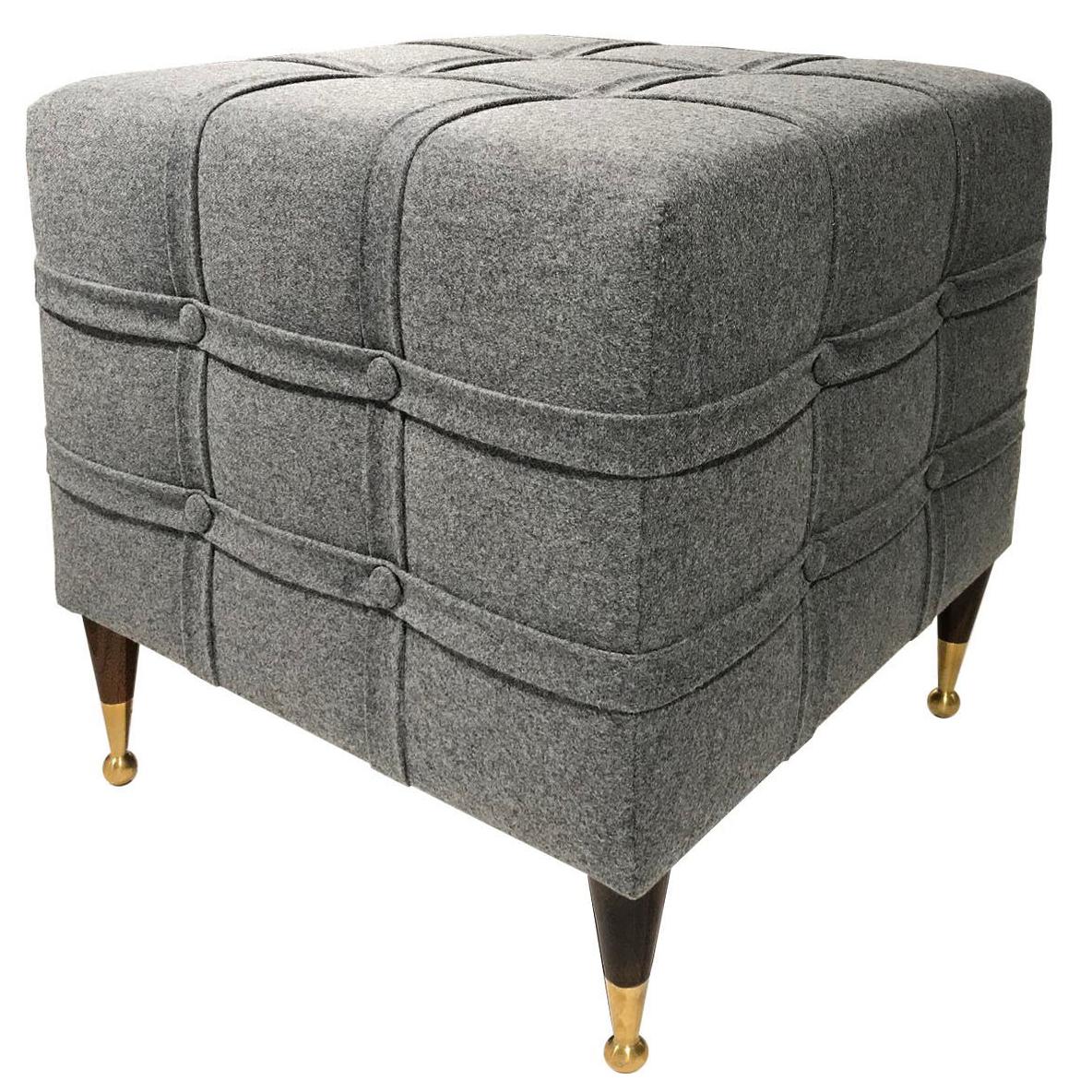 Soho Claremont Ottoman For Sale