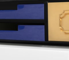 Soho Console - Hand-Crafted Wood, Gold Leaf Brass & Glass - Boca do Lobo