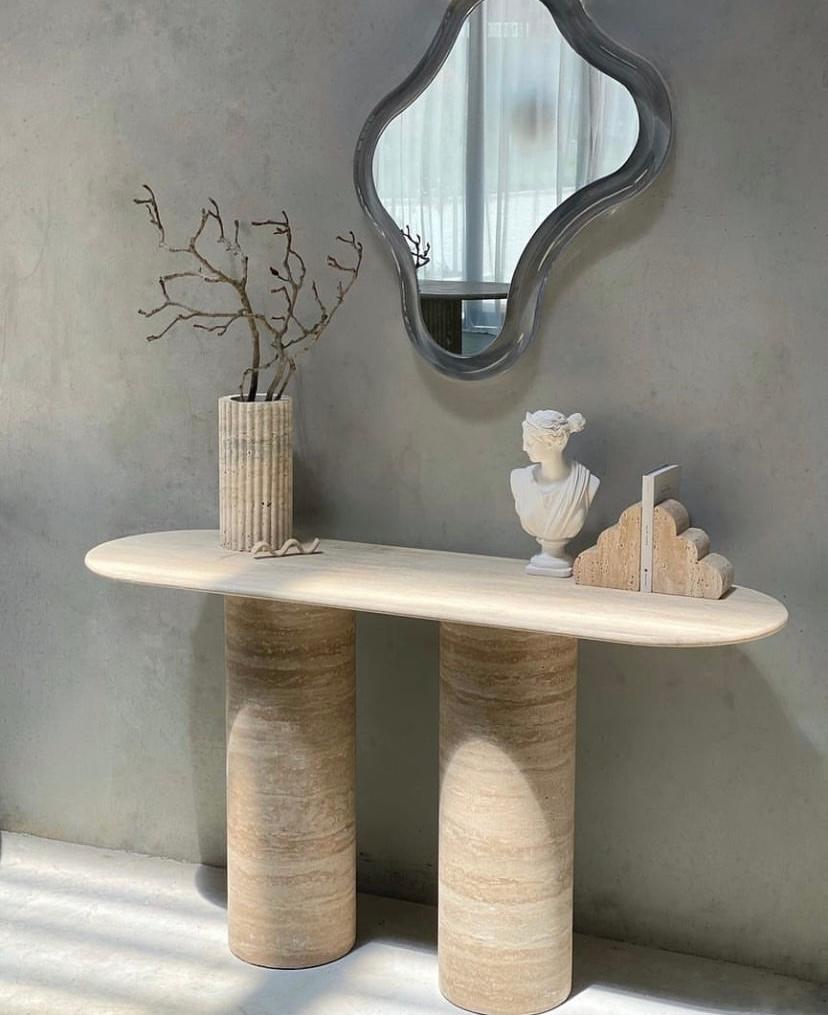 Organico moderno Tavolo Console SOHO, 48