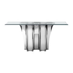 21st Century Soho Console in Metal by Roberto Cavalli Home Interiors