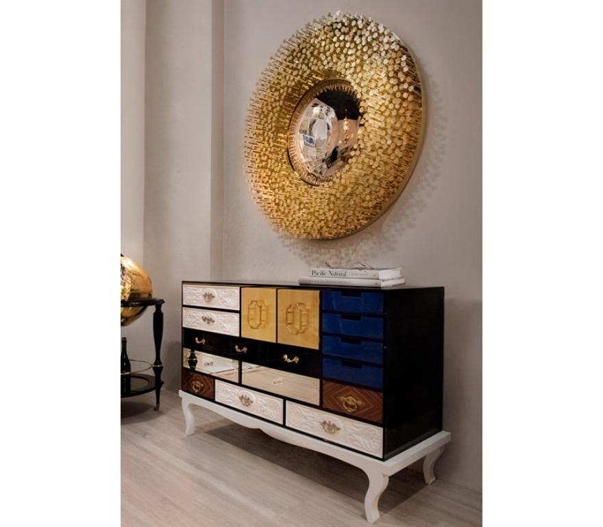 Modern Contemporary Soho Sideboard With Handcrafted Fronts by Boca do Lobo For Sale 3