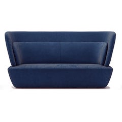 Soho Blue Sofa, Designed by Stefano Bigi, Made in Italy