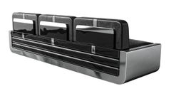 "Soho" Sofa with Stainless Steel, Handmade, Tailor made Leather, Istanbul