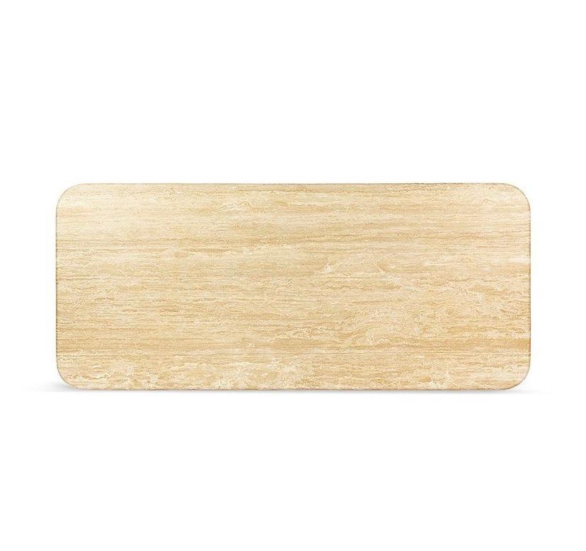 Travertine Stone Rectangle Dining Table

Enhance your living spaces with the natural beauty and elegance of the SOHO travertine dining table. Designed to complement any decor style, this table features a modern and minimalist design. The natural