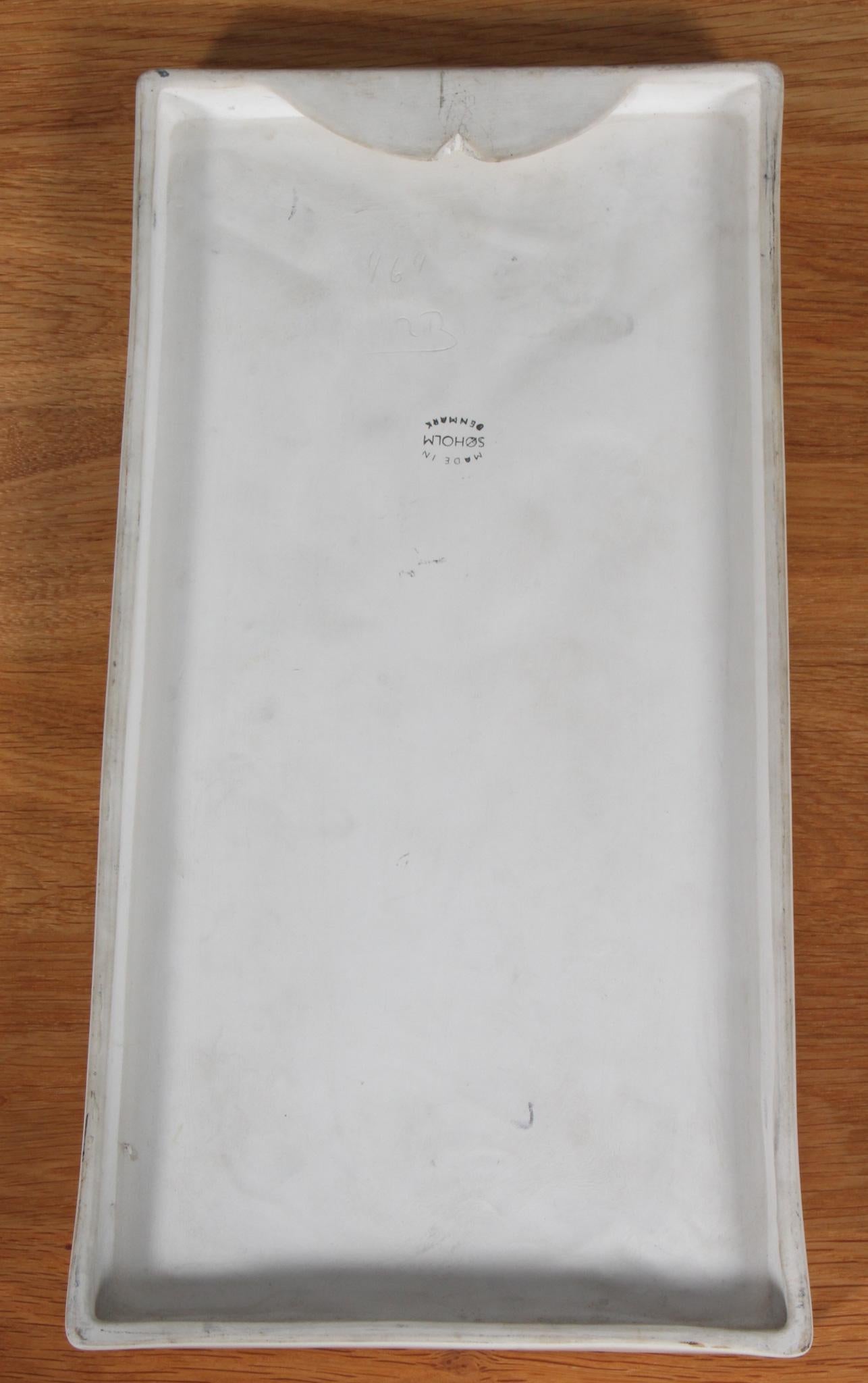 Mid-20th Century Soholm Ceramic Relief by Holm Sorensen 1958, Bornholm, Denmark For Sale