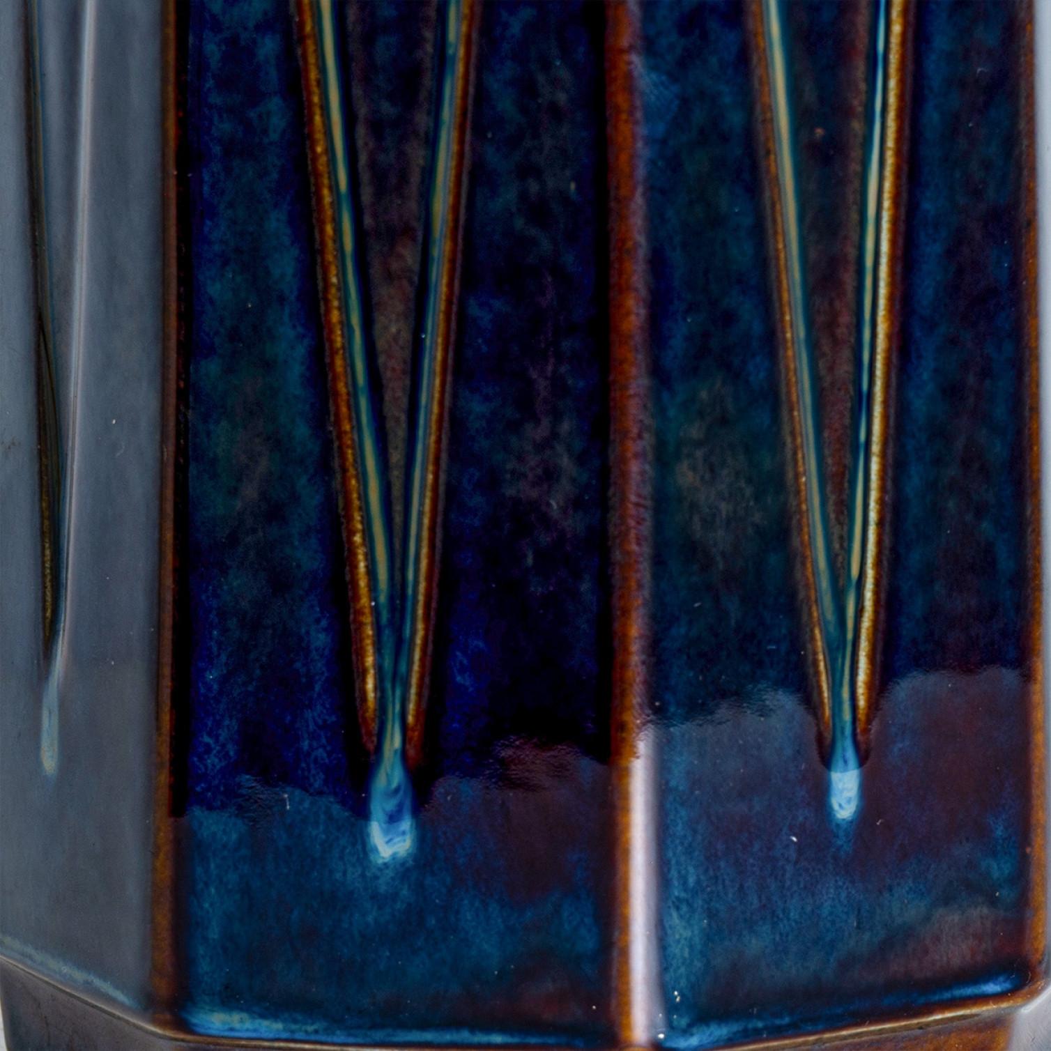 20th Century Soholm Lamp with New Silk Custom Made Lampshade René Houben, 1960s For Sale