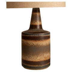 Soholm Stentoj ceramic lamp - Denmark, 1960s