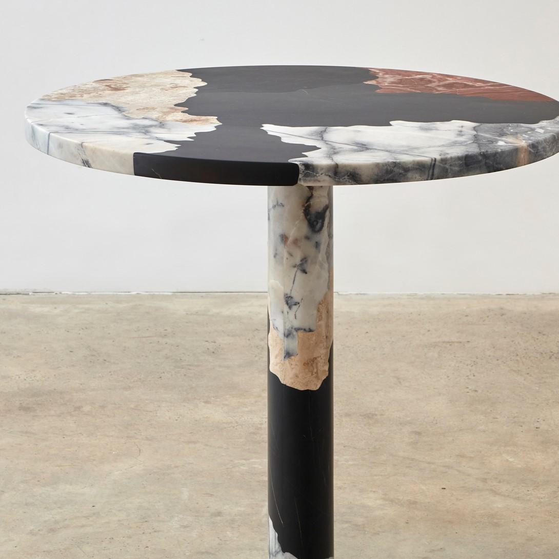 Hand-Carved Soil Map N°3 Table by Estudio Rafael Freyre For Sale