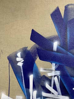 DMVT 2904, Abtract and Calligraphic Art By French Street Artist SOKLAK