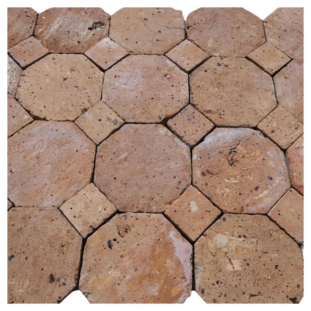 Sol a cabochons ancien - 12m²