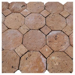 Sol a cabochons ancien - 12m²