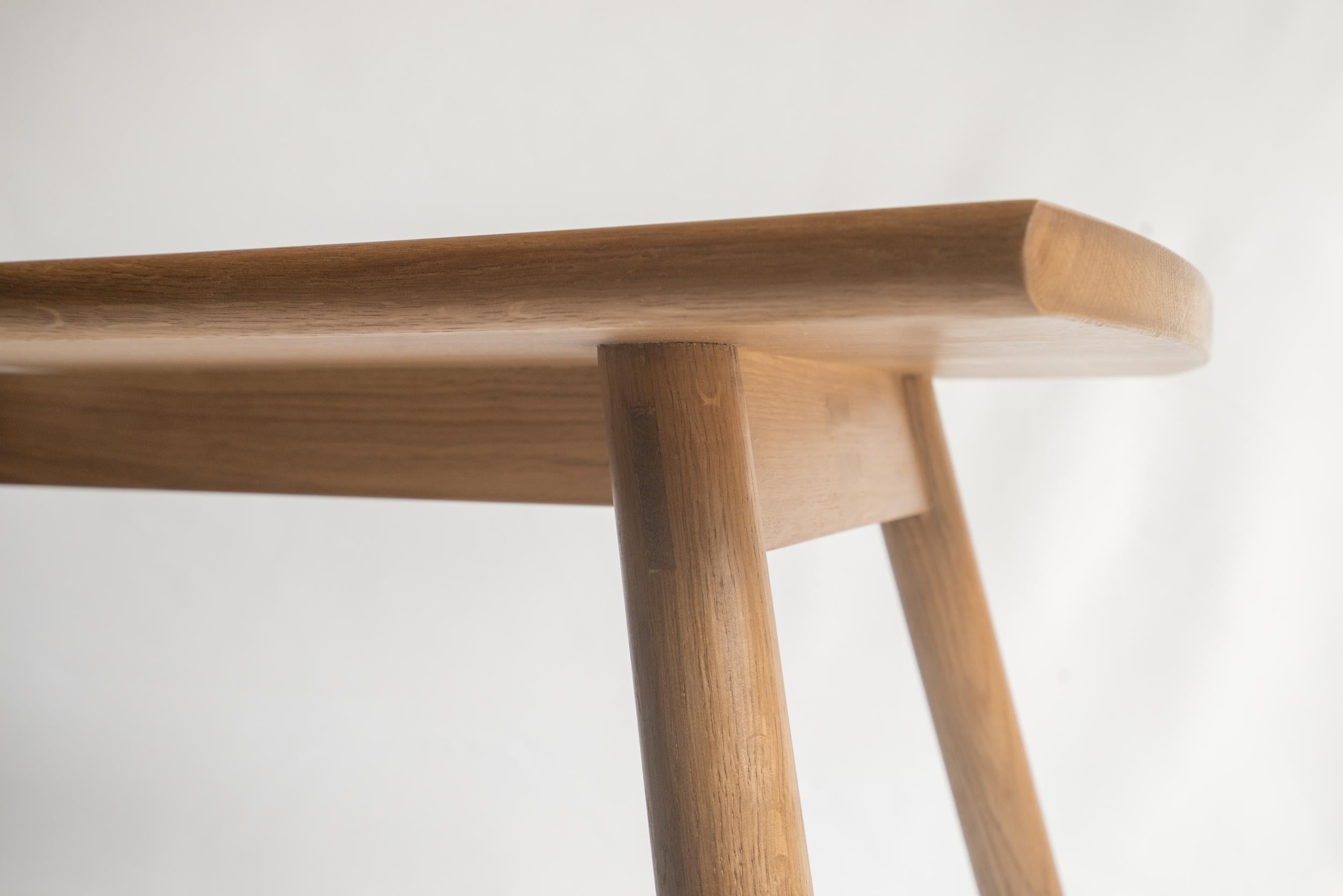 Falegnameria Panca Sol di Sun at Six, Panca minimalista Sienna in Wood Oak in vendita
