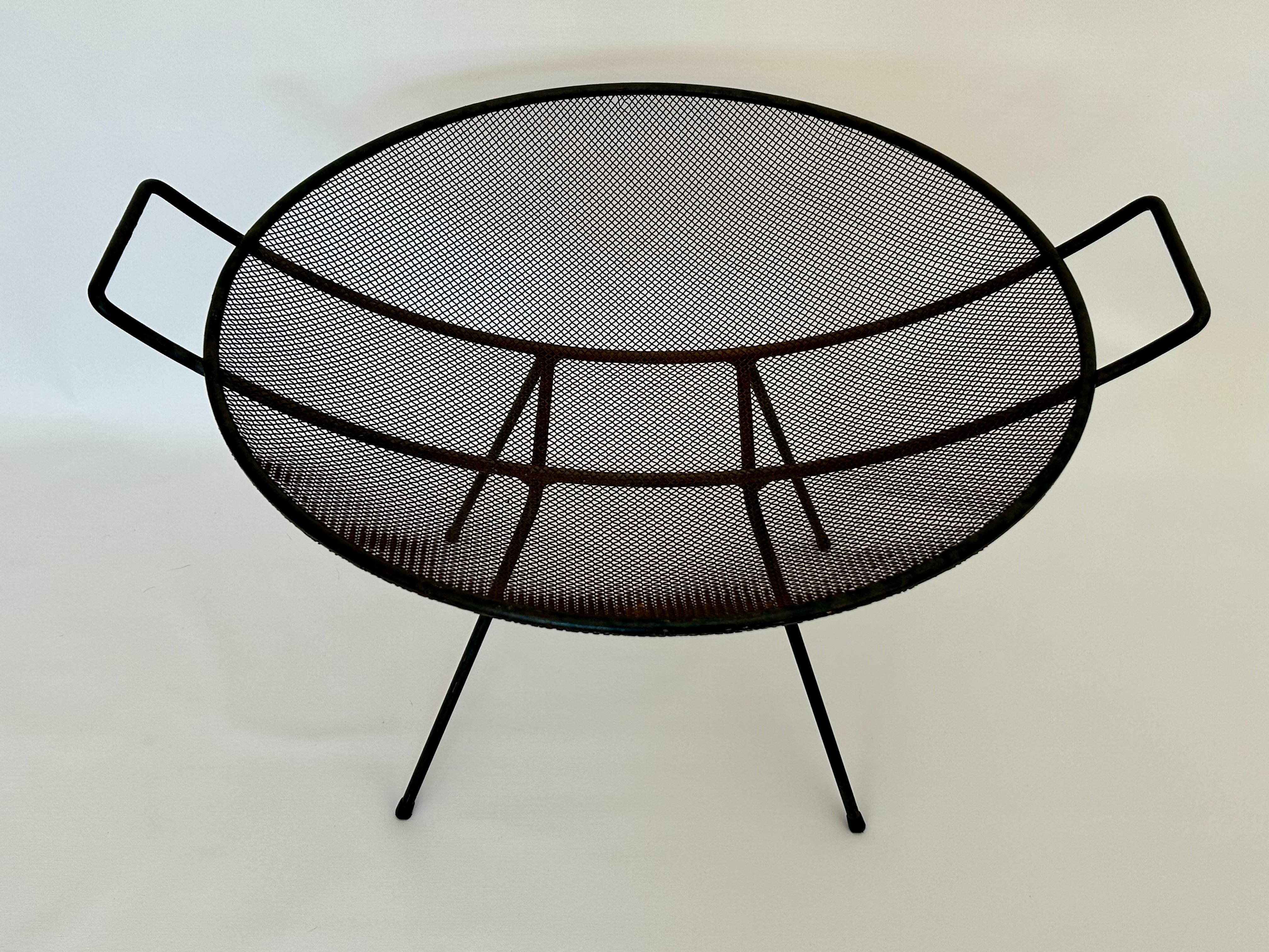 Metalwork Iron Catch-All Table Sol Bloom For Sale