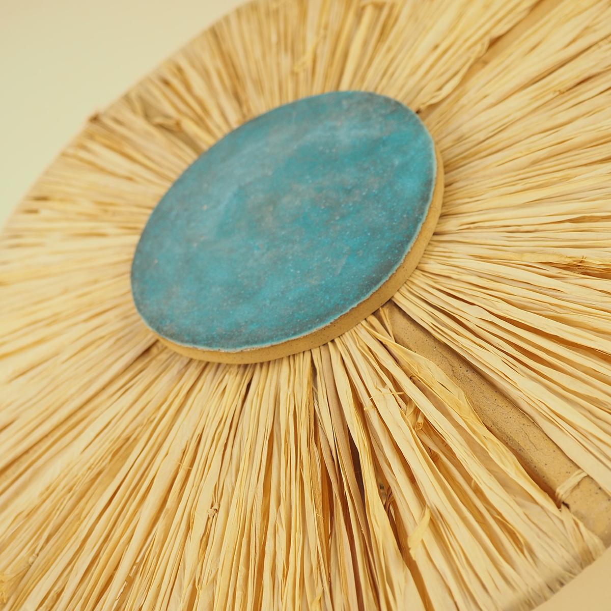 Sol Ceramic Wall Light by Nani Goods, Applique murale contemporaine en céramique Neuf - En vente à South Pasadena, CA
