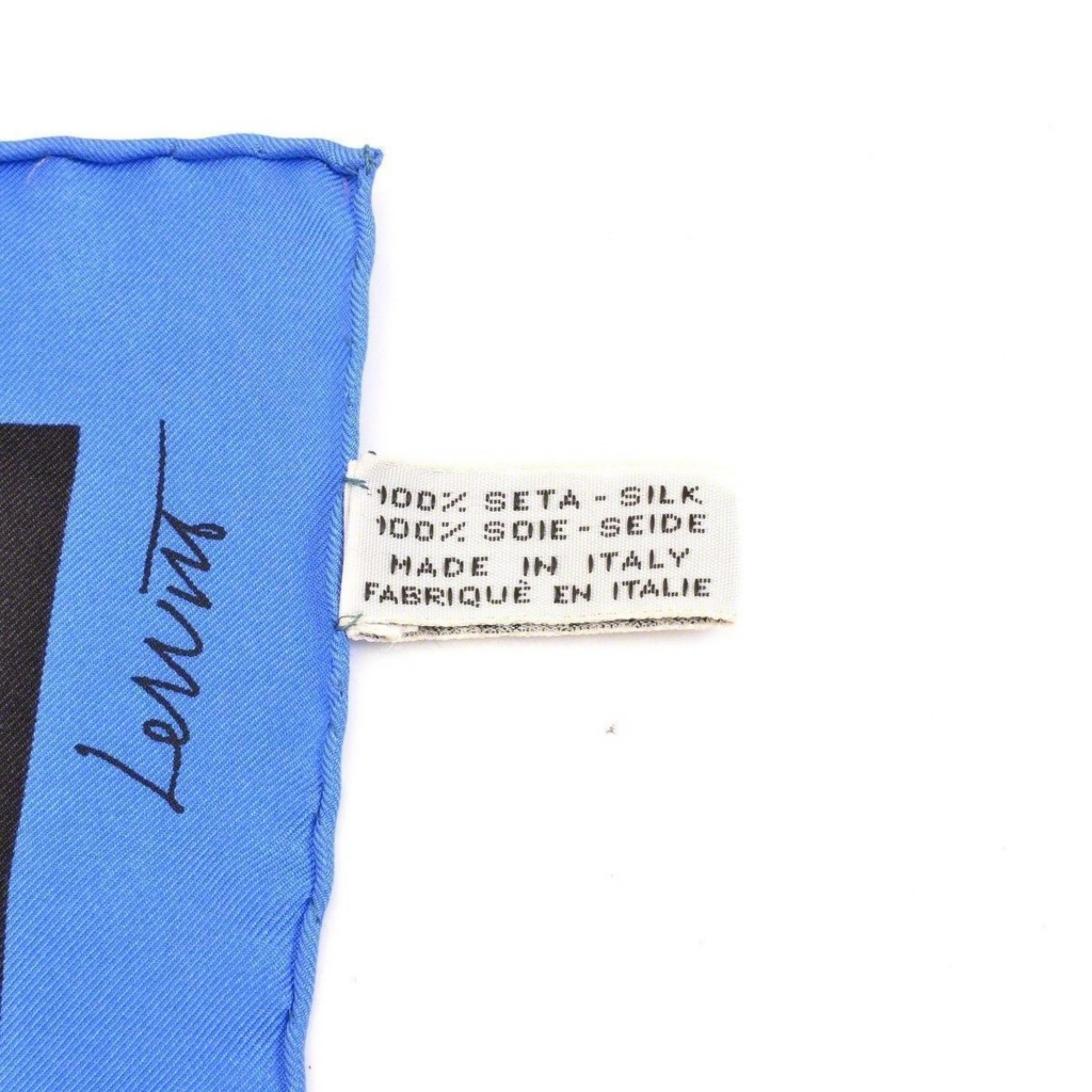 Sol Lewitt, Geometric Abstraction Louis Vuitton 100% Silk Scarf, Limited Ed. 250 For Sale 3