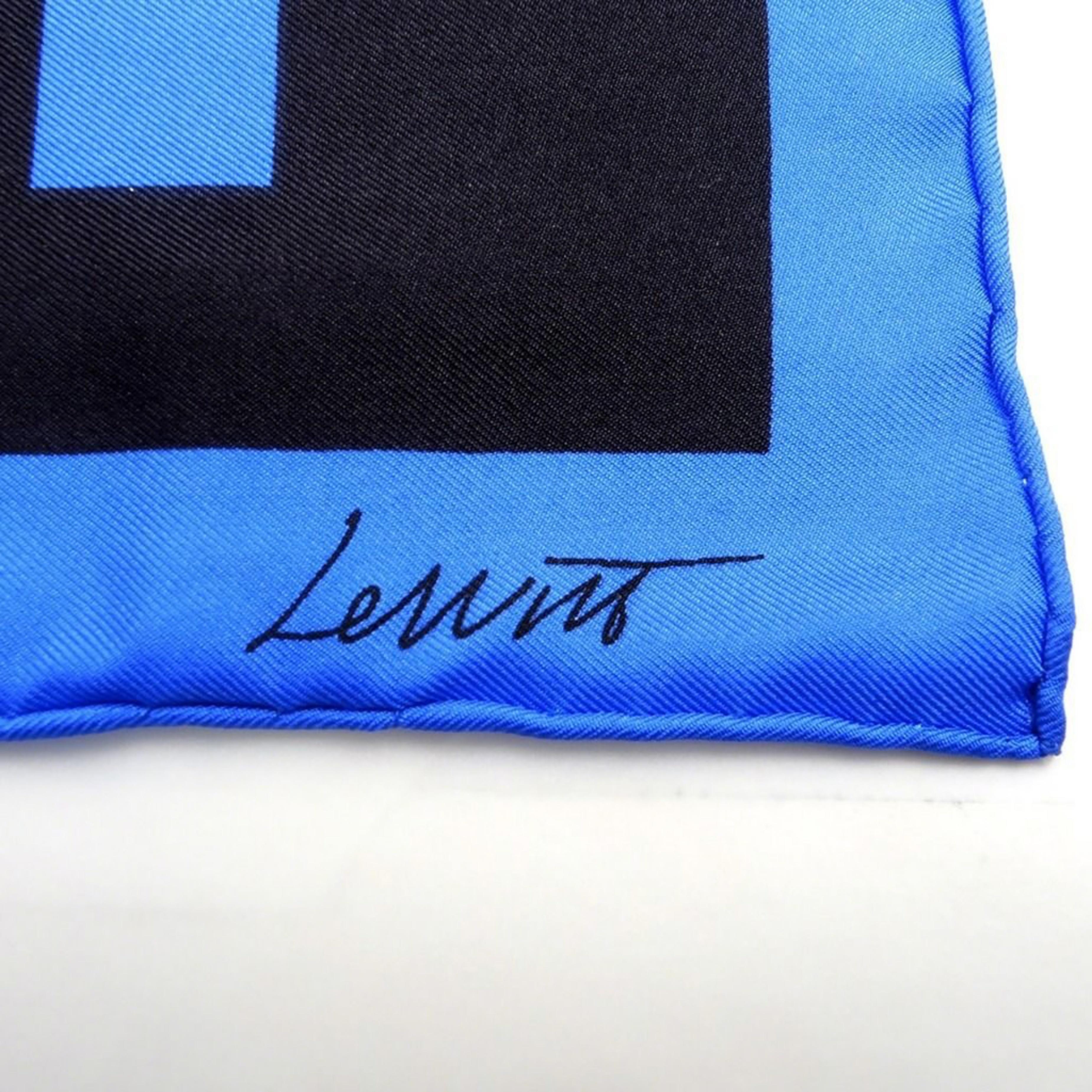 Sol Lewitt, Geometric Abstraction Louis Vuitton 100% Silk Scarf, Limited Ed. 250 For Sale 5