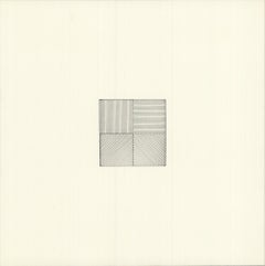 1976 Sol Lewitt 'Lines in Four Directions' Abstract USA Offset Lithograph