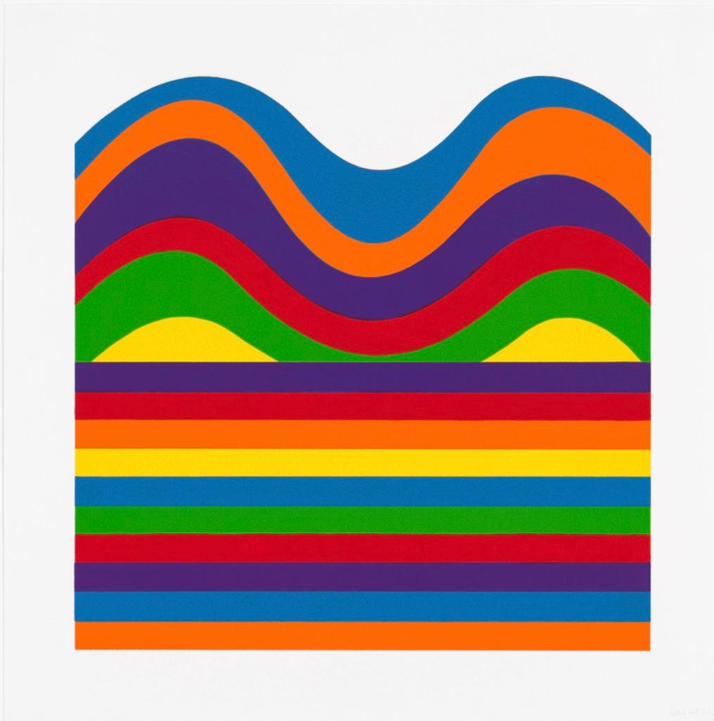 Arcs and Bands in Farbe, Teller #05, Platte